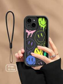 New High-Grade Groove Skin-Feel Thickened Anti-Fall Face Colorful Painted Mobile Phone Case Protective Cover Suitable For Iphone15promax Apple P13 Mobile Phone Case P14 Female P11 Soft Shell P12 Anti-Fall Xs.Xr /78p.78ges2 Samsung A50a12a32a52a72a51a21sa13a14s22ultras23a33a53s20fe Xiaomi Redmi 11 Youth.12pro.12/12x.Note11.9a.9c.Polox3nfc.Redmi 10.Redmi 9.Note9.12c.Note11pro.Redmi 10c.Note8pro Mobile Phone Case Protective Cover