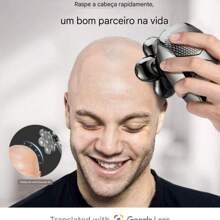 Maquina Recarregável 5 Em1 Barba Cabelo Nariz Limpeza Facial Cor Preto Voltagem 110v/220v Bivolt