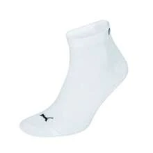 Puma Trainer Socks 3 Pair Pack / Mens Socks (White) - White - View 1
