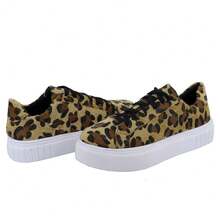 Women Wedge Sneakers - 摩卡棕 - 查看 2
