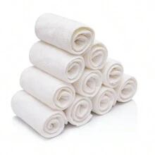 Wkład do pieluch materiałowych dla niemowląt, wkłady z węgla drzewnego z bambusa, miękka wkładka do pieluch materiałowych, 5-warstwowe chłonne wkładki, wielokrotnego użytku do pieluch materiałowych dla niemowląt, dekoracje na baby shower dla rodziny, prezenty