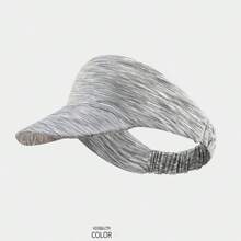 女款夏季戶外運動防曬帽，透氣吸汗快幹彈性天花板帽 - 彩色 - 查看 13