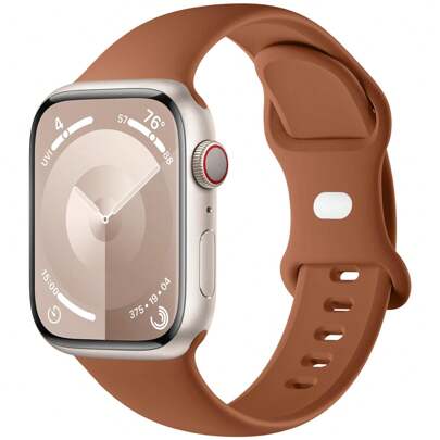 Sport Band kompatibel mit Uhrenarmbändern 40mm 44mm 41mm 46mm 45mm 49mm 38mm 42mm Damen Herren, weiches Silikon Ersatz Sport Armband für Uhr Ultra SE Serie 10 9 8 7 6 5 4 3 2