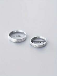 2Pcs/Set Couple Ring Cute Kitten Open Adjustable Ring Sweet Decoration Teen Couple Cute Jewelry