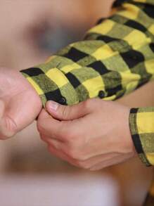 Men Shirts - Yellow - View 6