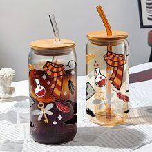 NJCHARMS 1pc Men Pattern UV DTF Cup Stickers, Waterproof Sticker Pack For Decorating Mugs, Cups, Bottles, School Supplies, Etc, Arts Crafts, DIY Art Supplies