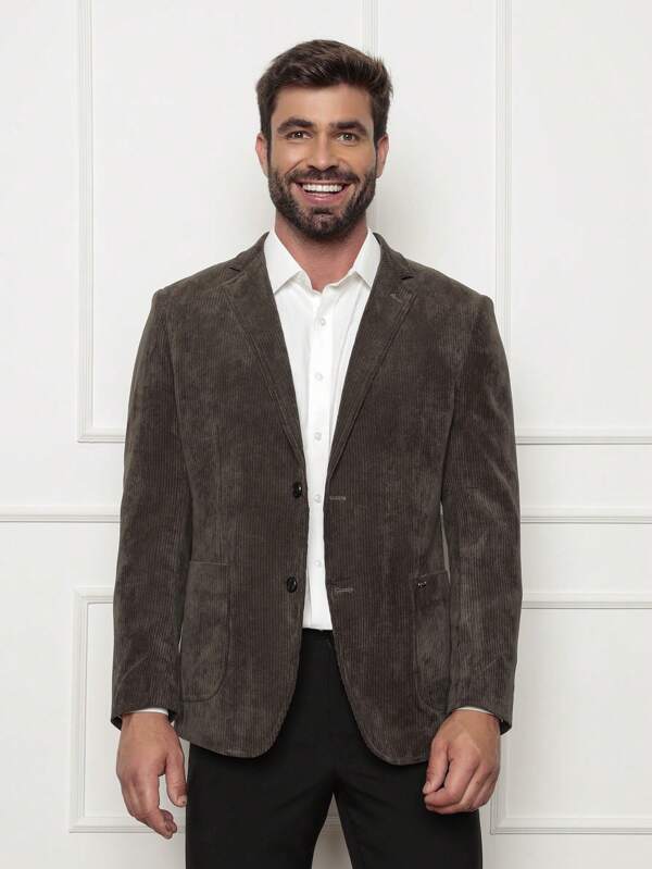 Blazer slim fit masculino