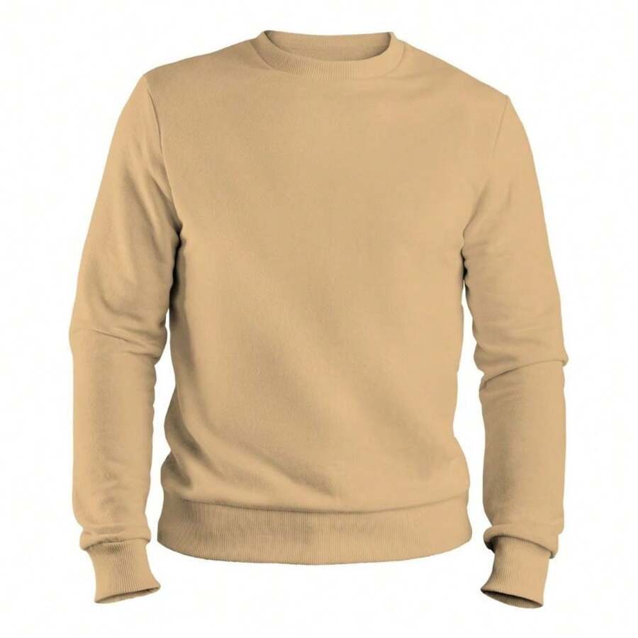Men Hoodies - Beige - View 1