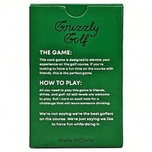 Grizzly Golf Board Game For Party - Green - View 2