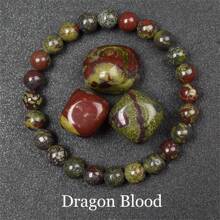 Pulsera de cuentas de piedra natural real de 6/8mm para mujeres, Lapislázuli auténtico, gema de lazurita azul, apatita azul, ágata roja con rayas, cornalina roja, cristal de sodalita, ópalo rosa, piedra de cuarzo rosa, rodanita roja, jaspe rojo, piedra Unakita, ojo de tigre amarillo, jade dorado, obsidiana dorada, obsidiana dorada arcoíris de luz dorada, arenisca azul, radiance de cielo estrellado, piedra de sangre de dragón, pulsera de amatista y piedras naturales de alta calidad, joyería de cristal de Reiki púrpura real original para mujeres y hombres.