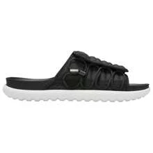 Nike Asuna 2 Slides - Men's - Black/Grey - View 1
