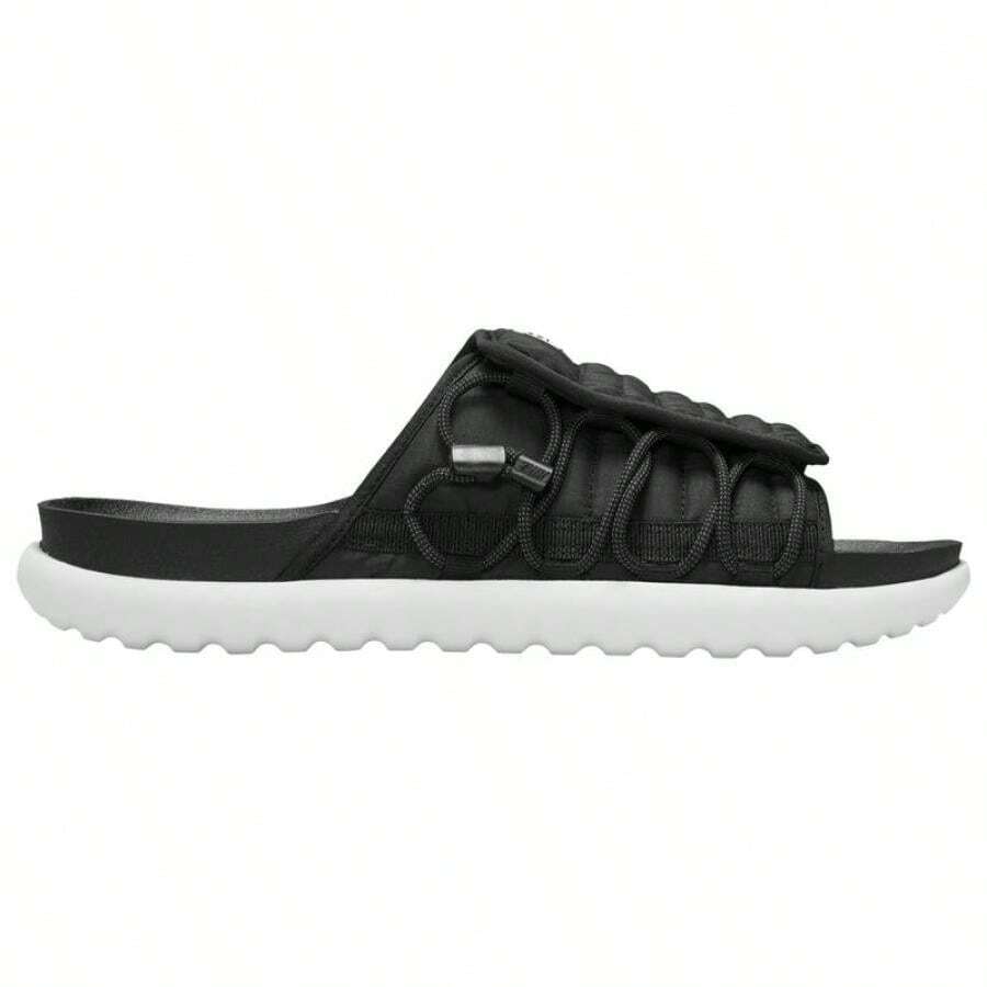 Nike Asuna 2 Slides - Men's - Black/Grey - View 1