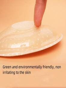 2pairs Bridal Breast Lift Tape, Breathable Lace Nipple Cover With Push-Up Effect For Small Chest In Summer - Khaki - View 3