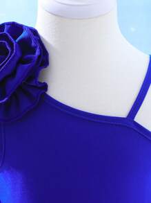 Baby Girl Summer Birthday Party Princess Dress, Fashionable And Elegant - Blue - View 3