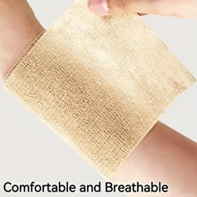 6 rotoli di bende elastiche adesive multicolori, confezione: bende di supporto per polso e caviglia, resistenti e stretching, per sport e attività all'aperto, colori casuali (4,5 cm L x 5 cm L), accessori per palestra, bende per sport, nastro per sport