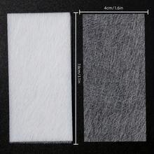 10 piezas Fibra de vidrio de seda para extensión de uñas, forma no tejida de seda, accesorios de manicura DIY de fibra acrílica francesa de gel UV - Rosa vieja - Ver 8