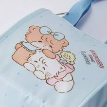 Miniso Mikko Collection Lunch Bag(Light Blue) - Baby Blue - View 7