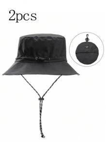 1 Pezzo Nuovo Cappello Da Sole Sportivo Pieghevole Portatile Da Donna Per Pesca, Arrampicata E Protezione Solare, Facile Da Trasportare. Adatto Per Vacanze E Uso Quotidiano