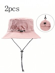 1 Pezzo Nuovo Cappello Da Sole Sportivo Pieghevole Portatile Da Donna Per Pesca, Arrampicata E Protezione Solare, Facile Da Trasportare. Adatto Per Vacanze E Uso Quotidiano