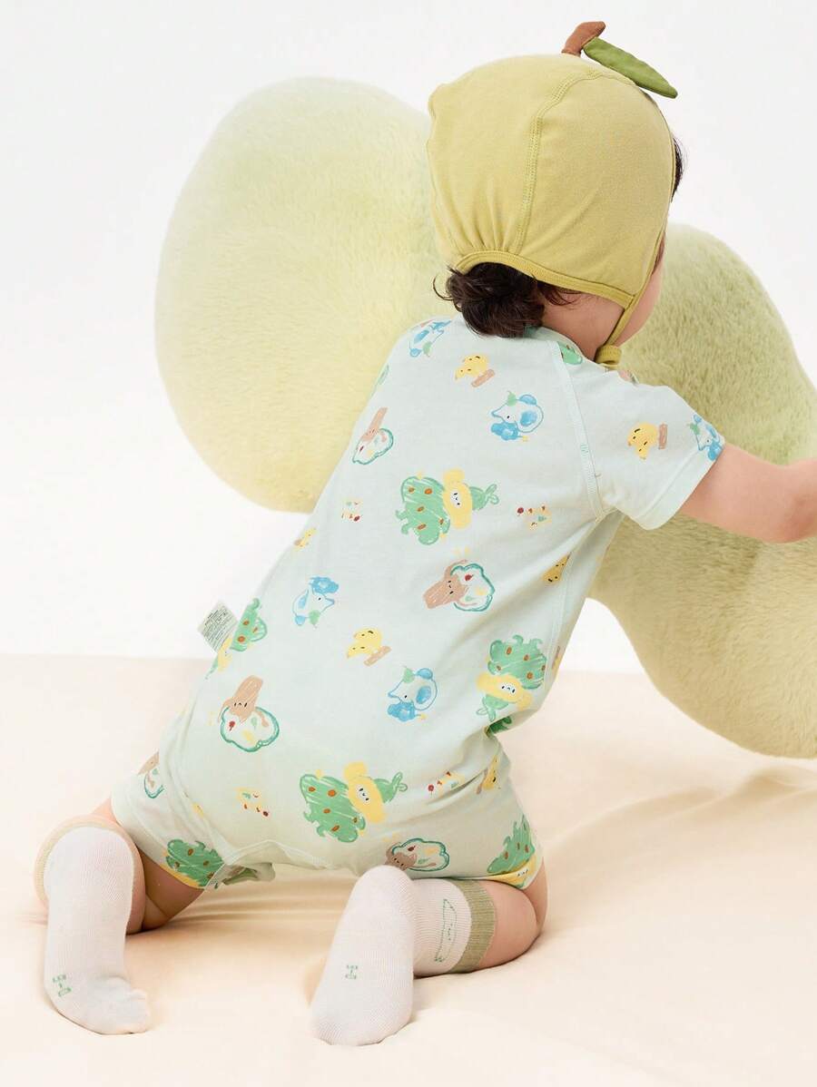 Balabala Newborn Baby Clothes Baby Romper Ha Clothes Climbing Suit 2024