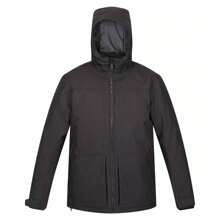 Regatta Mens Volter Shield IV Heated Waterproof Jacket (Black) - Black - View 1