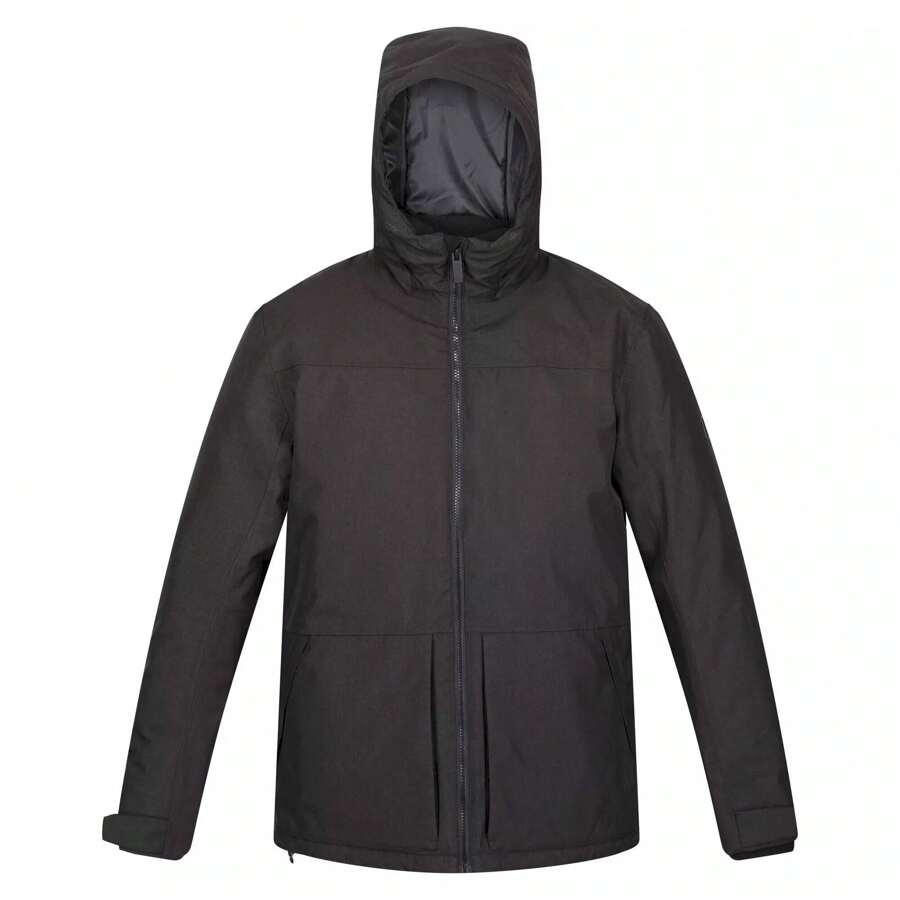 Regatta Mens Volter Shield IV Heated Waterproof Jacket (Black) - Black - View 1
