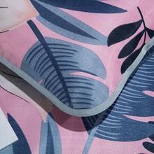 1pc Large Floral Pattern Bed Sheet With 2 Pillowcases, Country Style, Washable & Cooling, Suitable For Single Bed (160*230cm) And Double Bed (230*250cm), Home Use - Redwood - View 4