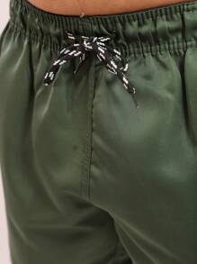 Men Shorts - Army Green - View 5