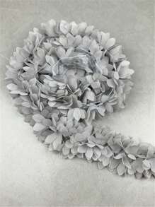 1 Roll Colorful 3D Flower Chiffon Lace Tassel, DIY Clothing Accessories, Swimwear, Children's Wear, Shoes, Hats, Decorations