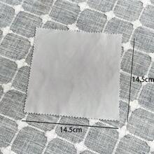 paquete de 3 piezas/5 piezas de paños de limpieza cuadrados de microfibra gris a granel, paños suaves para pulir lentes, limpiador de pantallas para gafas de teléfono/ordenador, accesorios para mujeres