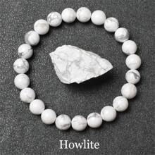 Pulsera de cuentas de piedra natural real de 6/8mm para mujeres, Lapislázuli auténtico, gema de lazurita azul, apatita azul, ágata roja con rayas, cornalina roja, cristal de sodalita, ópalo rosa, piedra de cuarzo rosa, rodanita roja, jaspe rojo, piedra Unakita, ojo de tigre amarillo, jade dorado, obsidiana dorada, obsidiana dorada arcoíris de luz dorada, arenisca azul, radiance de cielo estrellado, piedra de sangre de dragón, pulsera de amatista y piedras naturales de alta calidad, joyería de cristal de Reiki púrpura real original para mujeres y hombres.