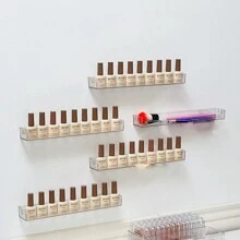 1 Stück Nagellack Aufbewahrungshalter Wandmontage Nagellack Nagelstudio Aufbewahrungsregal Wanddekoration Transparentes Aufbewahrungsregal