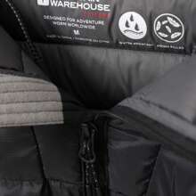 Mountain Warehouse Mens Henry II Extreme Down Filled Padded Jacket (Black) - Black - View 5
