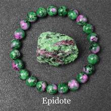 Pulsera de cuentas de piedra natural real de 6/8mm para mujeres, Lapislázuli auténtico, gema de lazurita azul, apatita azul, ágata roja con rayas, cornalina roja, cristal de sodalita, ópalo rosa, piedra de cuarzo rosa, rodanita roja, jaspe rojo, piedra Unakita, ojo de tigre amarillo, jade dorado, obsidiana dorada, obsidiana dorada arcoíris de luz dorada, arenisca azul, radiance de cielo estrellado, piedra de sangre de dragón, pulsera de amatista y piedras naturales de alta calidad, joyería de cristal de Reiki púrpura real original para mujeres y hombres.