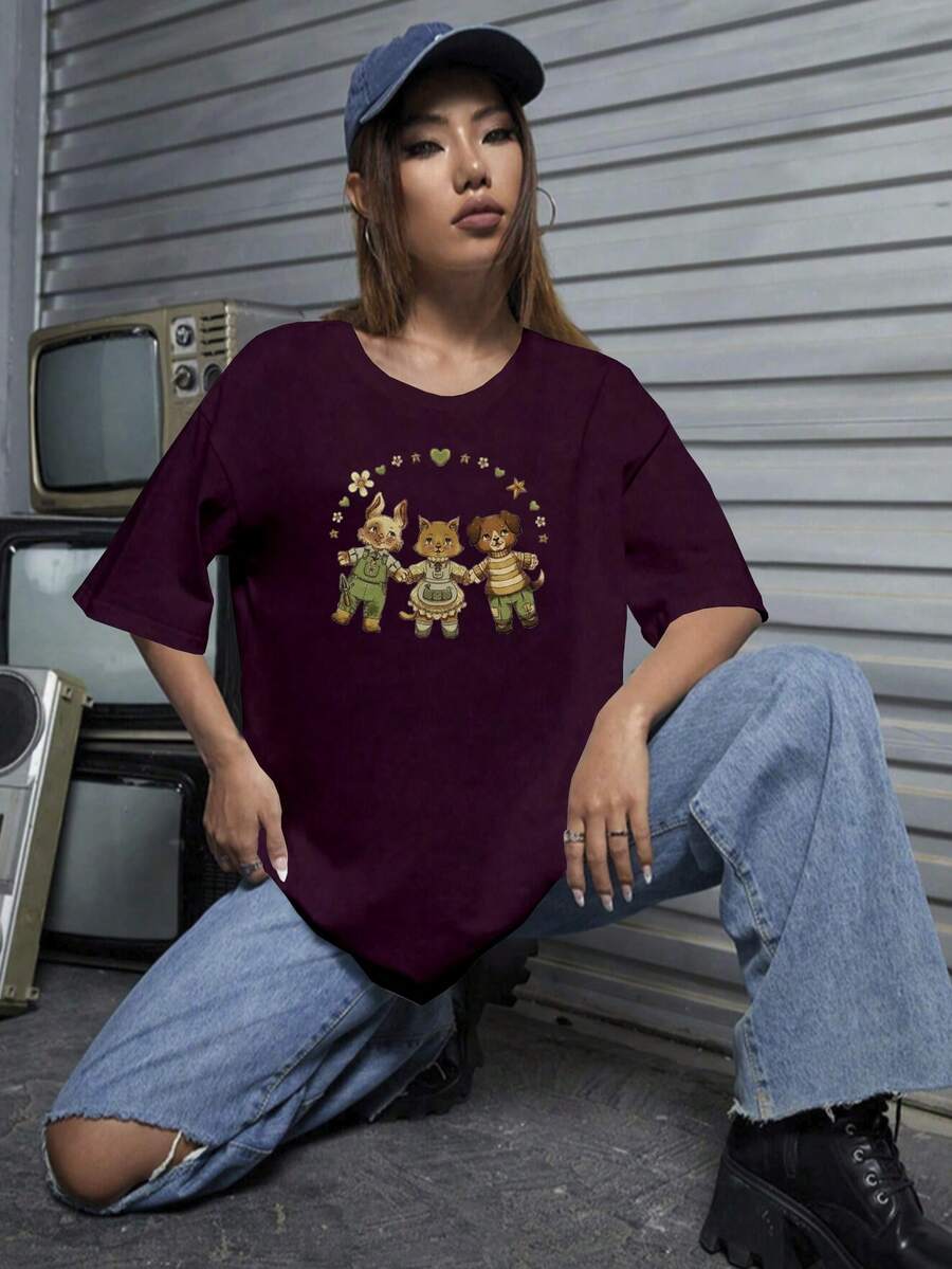 Women Blouses - Màu Đỏ Sâu - Xem 1