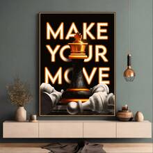1pc Time Is Money Inspirational Quotes & Success Steps Wall Poster, Unframed Room Home Decor Gift Art Print - Multicolor - View 15