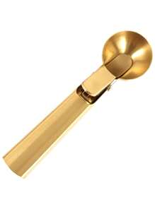 1pc Stainless Steel Ice Cream Scoop, Stainless Steel Ice Cream Scooper With Trigger Release, Metal Cookie Scoops, Iceream Scoop Spoon For Meatball Frozen Yogurt Gelatos And Sundaes - Multicolor - View 12