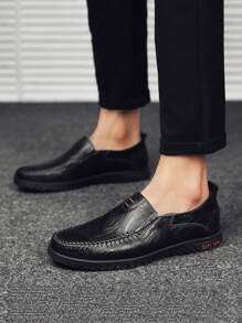 Casual British Simple Romantic Elegant British Style Every Match Gentleman Style Men Daily Outdoor Leisure Business Party Vacation Commute To Work Spring Summer Autumn Winter Four Seasons Black Red Brown Lightweight Non-Slip Breathable Comfortable Loafers Men's Shoes Big Size Men's Shoes 44 45 46 47 New Men's Shoes Solid Color Round Toe Low Top Shoes Cover Feet Flat Slip-On Loafers Casual Men's Shoes Leather Shoes Outdoor Men's Shoes Business Shoes Driving Shoes Boat Shoes Large Size Men's Shoes Loafers