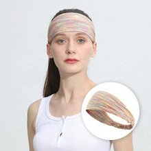 女款夏季戶外運動防曬帽，透氣吸汗快幹彈性天花板帽 - 彩色 - 查看 7