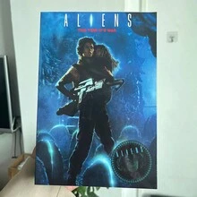 Neca ALIEN 2 Ripley Newt Movie Figure LT Ellen Giger Xenomorph Facehugger Ripley Vs Newt Predator Model Collectible Action Figure Toys Gifts - With Box - View 4