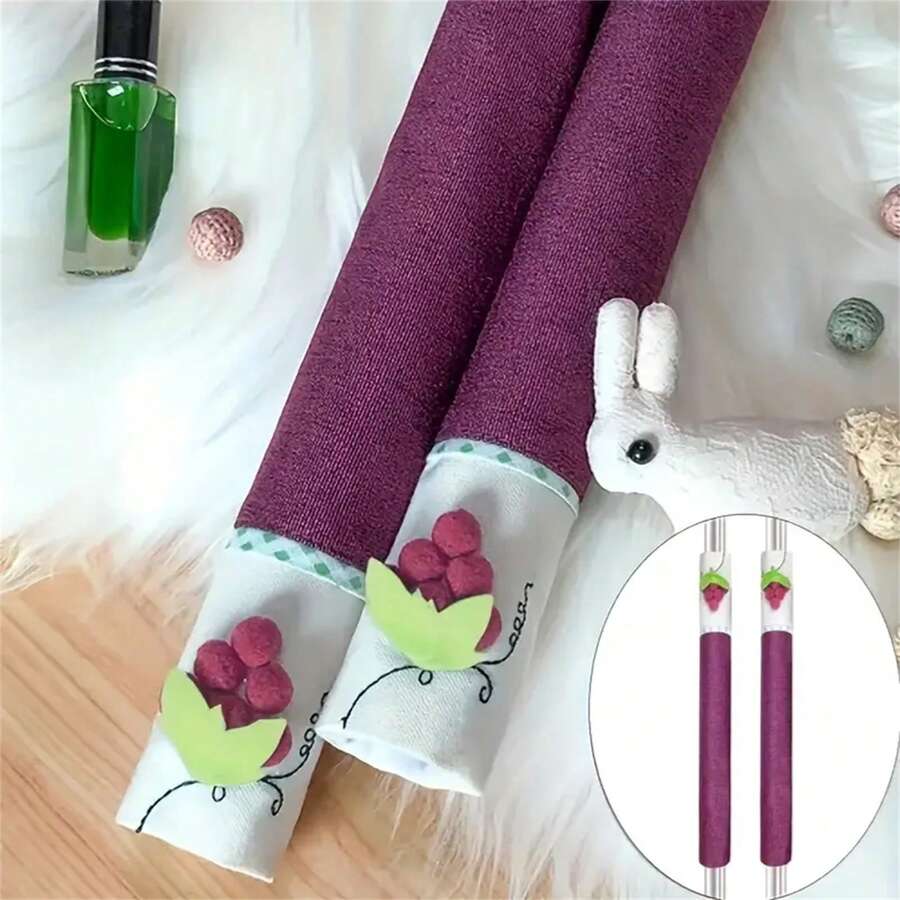 2Piece Refrigerator Door Handle Gloves To Prevent Fingerprints And