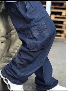Men Jeans - Dusty Blue - View 2