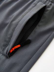 1pc Men's Casual Loose Straight Leg Hiking Shorts, Summer