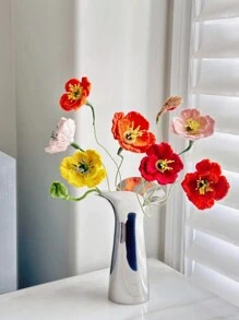 311 piezas Kit de limpiapipas de flores para hacer lotos, apoyo para manualidades y artes, tallos de chenilla para crear flores de loto, que incluye 50 limpiapipas de color rosa claro, 50 tallos de chenilla verdes, 50 tallos de chenilla amarillos, 10 tallos de flores de 30 cm, 150 estambres de color amarillo perla, 1 cinta floral, como regalos de graduación o inicio de clases, juego de limpiapipas esponjosos, flores de palitos retorcidos hechas a mano, ramos de lotos artificiales para decoración de fiestas, bodas y hogar, manualidades y artes, artesanía creativa - Multicolor - Ver 10