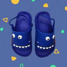 CHILDREN'S ANTI-SLIP FASHION SANDAL - 藍色 - 查看 3