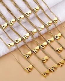 Women Chain Necklaces - Vàng - Xem 1
