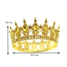 Coronas De Princesa Para Mujer - Coronas De Reina Con Diaman - Multicolor - Ver 4