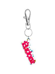 Customized 3D Name Acrylic Keychain, Personalized Backpack Luggage Tag Keychain, Colorful Alphabet Handmade Keychain, Fashionable Hanging Wedding Jewelry, Anti-Lost Keychain For Car Keyring, Suitable As Anniversary Gift For Boyfriend Or Husband Sequins Stylish, Colorful, Fall Fashion, 2000s Fashion, Y2k, Cuties Custom, Personalized For Anniversaries, For Birthdays, For Graduation, For Prom, For Party