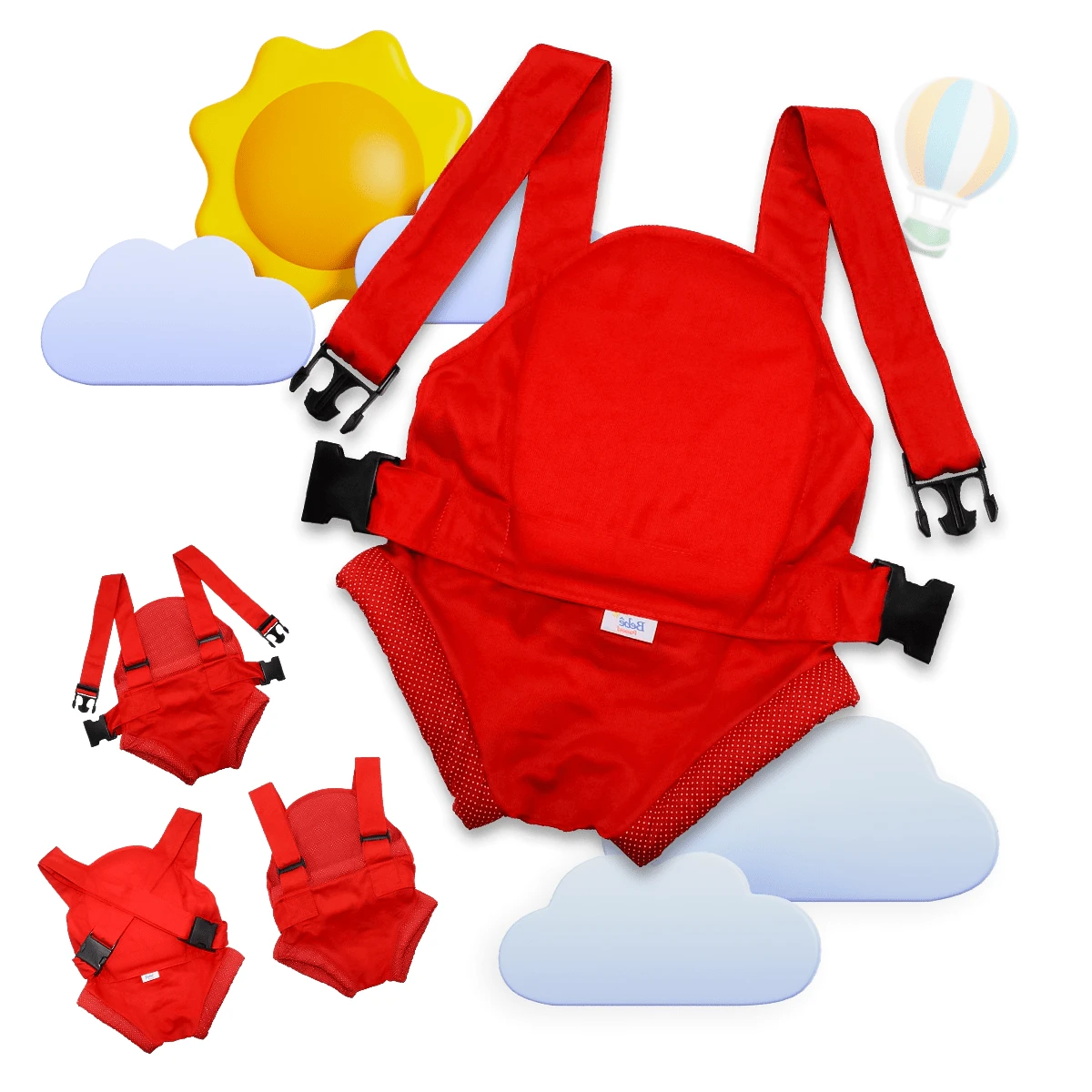 Baby Carrier & Accessories - 紅色 - 查看 1