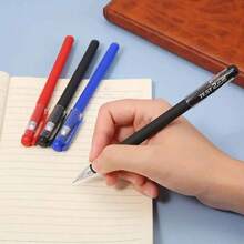26pcs Neutral Pen Set, Black/Blue/Red Ink Color, 0.5mm Ballpoint Pen, Students School Office Supplies - Multicolor - View 9
